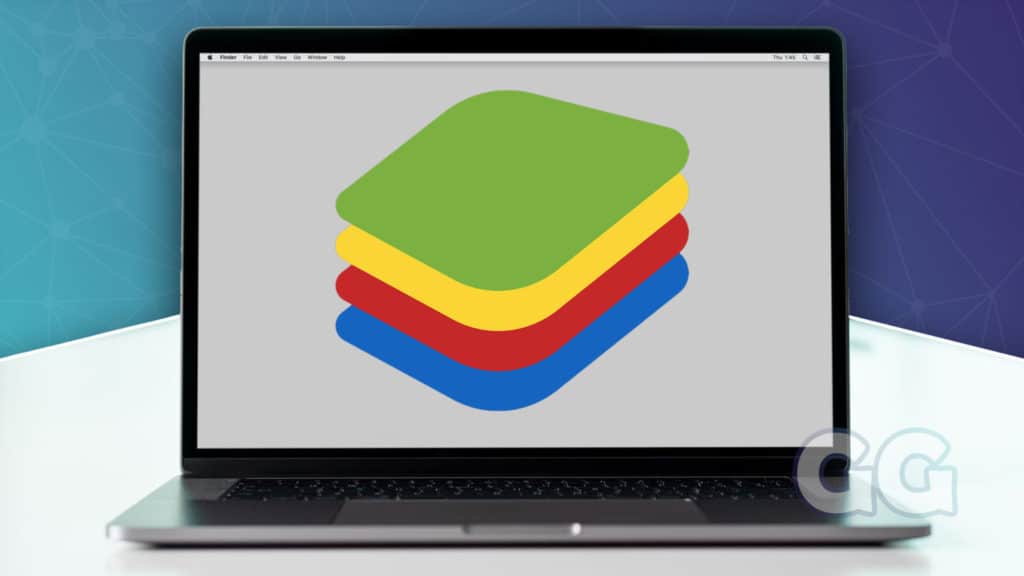 bluestacks on mac showing the screen and logo