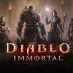 diablo immortal logo and characters