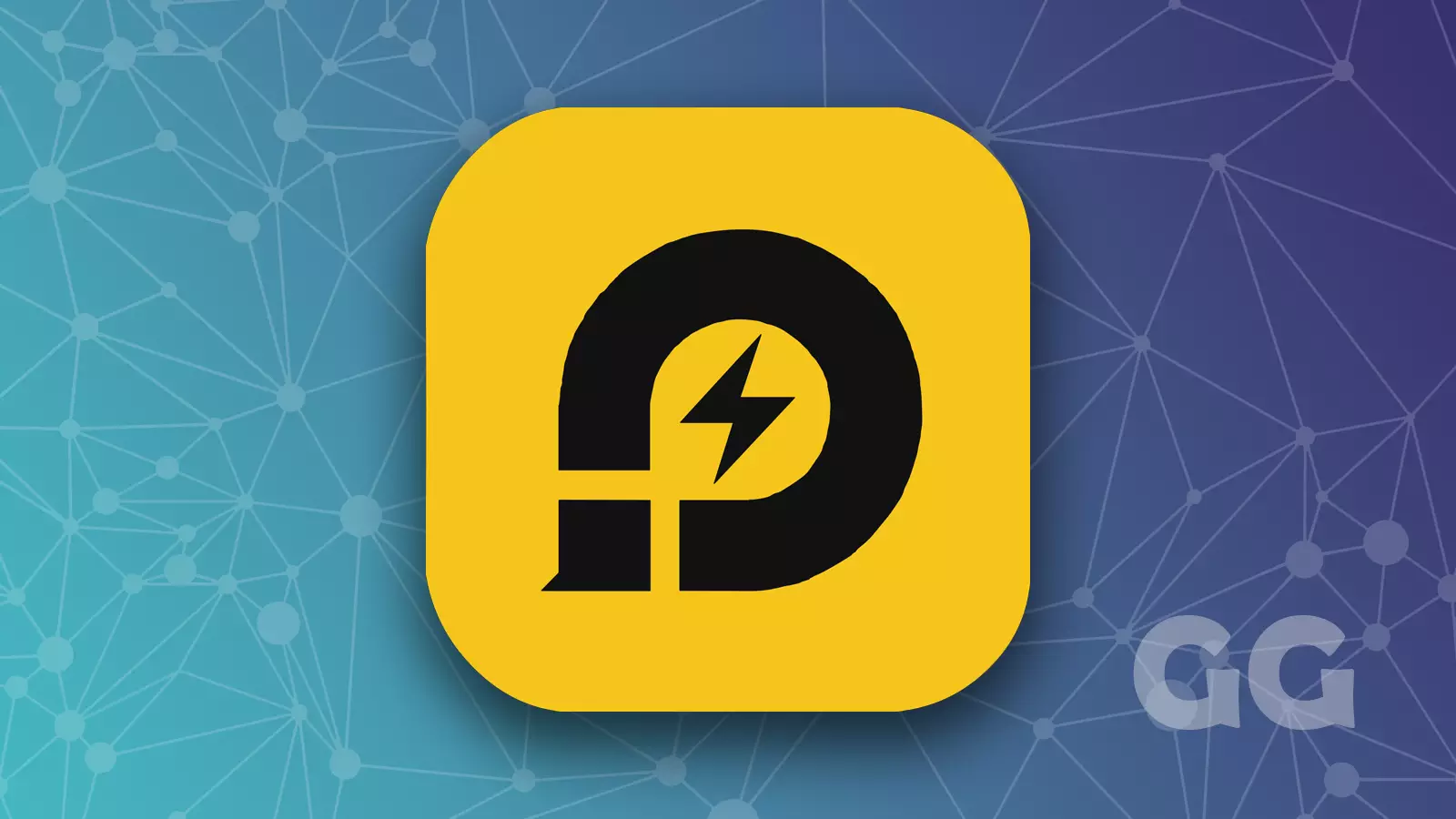 ldplayer yellow and black logo on blue background