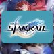honkai star rail logo and blurred background showing characters