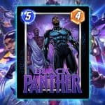 marvel snap black panther card