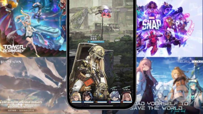 mobile game collage