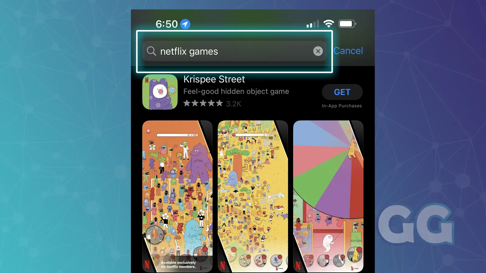 netflix games on the app store
