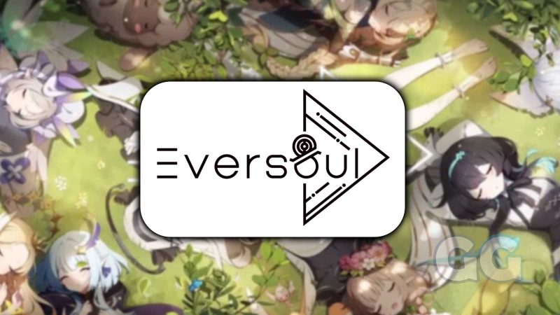 eversoul logo with blurred background