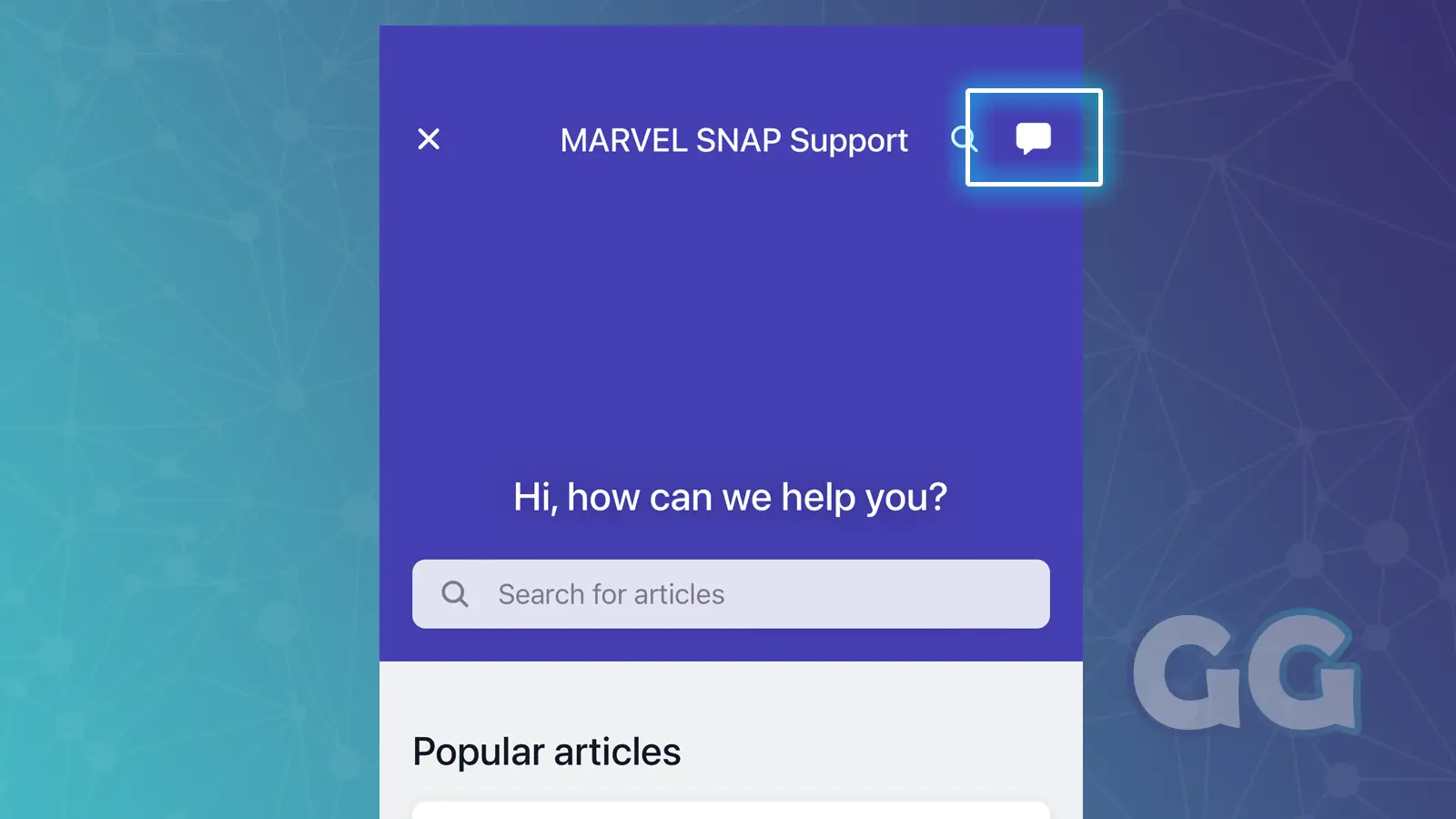 marvel snap support page