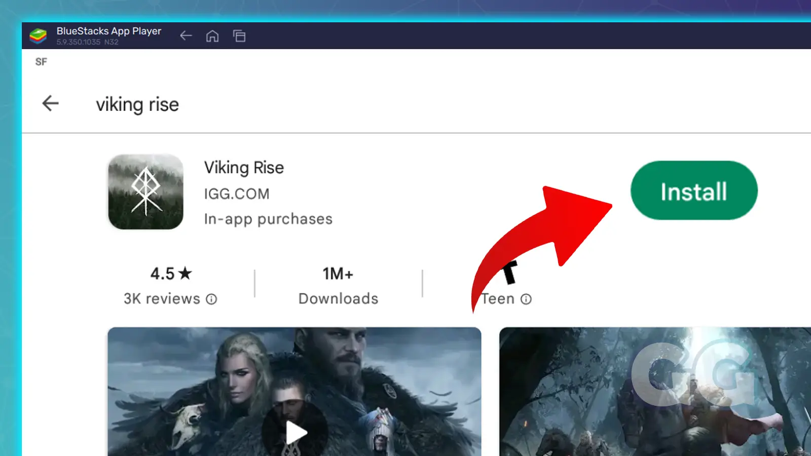 viking rise download screen